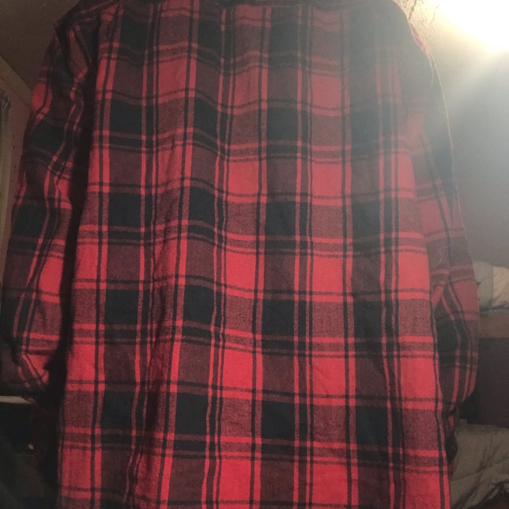 A large flannel shirt